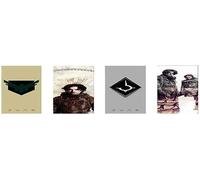 Jeu de 4 marque-pages magnétiques Dune Model 2