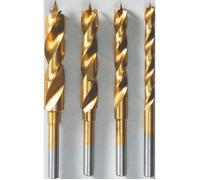 Jeu de 4 Mèches Décolletées DREMEL 636 - Pour Percer le Bois avec Outil Rotatif Multifonction