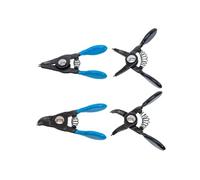 jeu de 4 mini pinces pour petits circlips int/ext - 80 mm -