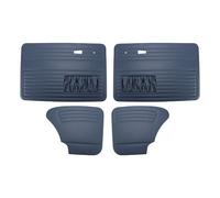 Jeu de 4 panneaux de porte TMI Bleu Marine pour Volkswagen Coccinelle Berline 67 ->77