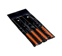 Bahco Outils de traçage 2633/S4 – Jeu 4 pièces poinçons et crochets miniatures 130 mm