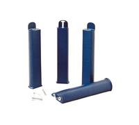 AltoBuy PLAST - Jeu de 4 Pieds 28 cm Bleus pour Cadre à Lattes