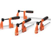 Jeu de 4 pinces en acier (2-15 cm, 2-30 cm) JORGENSEN 2391335 Envergure max.:30 mm Longueur: 420 mm Mesures d'empattement:30 cm