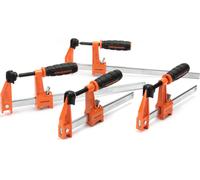 Jeu de 4 pinces en acier (2-15 cm, 2-30 cm) JORGENSEN 2391335 Envergure max.:30 mm Longueur: 420 mm Mesures dempattement:30 cm