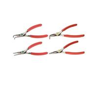 Jeu de 4 pinces pour Circlips becs droits et coudés à 90° 18-60mm - - PCJ4PB