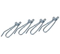 JEU DE 4 PINCES TUYAU FLEXIBLE SAM OUTILLAGE - FT4