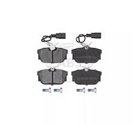 Jeu de 4 plaquettes de frein arrière A.B.S. 37110