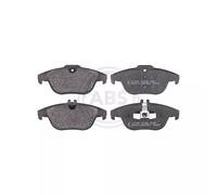 Jeu de 4 plaquettes de frein arrière A.B.S. 37585