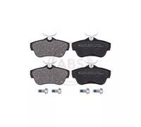 Jeu de 4 plaquettes de frein arrière A.B.S. 37590