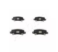 Jeu de 4 plaquettes de frein arrière ASHIKA 51-02-257