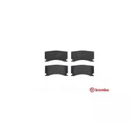 Jeu de 4 plaquettes de frein arrière BREMBO P 36 024