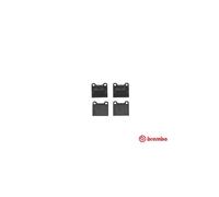 Plaquettes de frein P 50 066 BREMBO pour MERCEDES-BENZ OPEL VOLVO