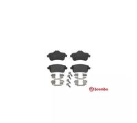 Jeu de 4 plaquettes de frein arrière BREMBO P 50 099