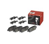 Jeu de 4 plaquettes de frein arrière BREMBO P 56 046