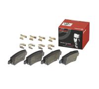 Jeu de 4 plaquettes de frein arrière BREMBO P 83 112