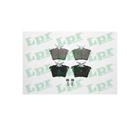 Jeu de 4 plaquettes de frein arrière LPR 05P1195