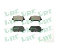 LPR Brakes – Plaquettes de frein 05P1474 – Jeu de 4 arrière, frein à disque