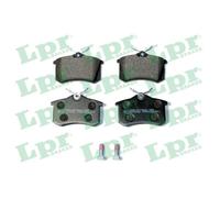 LPR Brakes Plaquettes de frein 05P634 Boîte 4 pièces