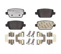 Jeu de 4 plaquettes de frein arrière MEYLE 025 245 3715/PD