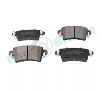 Jeu de 4 plaquettes de frein arrière RAP BRAKES R-P0370