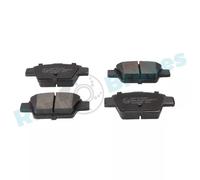 Jeu de 4 plaquettes de frein arrière RAP BRAKES R-P0385