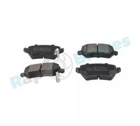 Jeu de 4 plaquettes de frein arrière RAP BRAKES R-P0411
