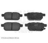 JEU DE 4 PLAQUETTES DE FREIN ARRIERE SUZUKI SWIFT IV 1.2,1.3 DDIS,1.2 4X4,1.6