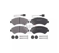 Jeu De 4 Plaquettes De Frein A.b.s. 35090