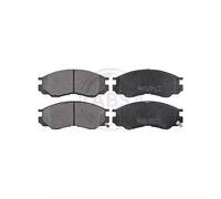 Jeu de 4 plaquettes de frein avant A.B.S. 36925