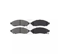 Jeu de 4 plaquettes de frein avant A.B.S. 37518