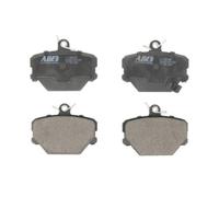 Jeu de 4 plaquettes de frein avant ABE C1M019ABE