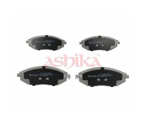 Jeu de 4 plaquettes de frein avant ASHIKA 50-0W-W14