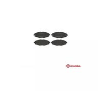 Jeu de 4 plaquettes de frein avant BREMBO P 15 006