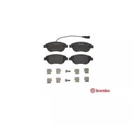 Jeu de 4 plaquettes de frein avant BREMBO P 23 087