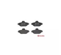 Jeu de 4 plaquettes de frein avant BREMBO P 23 096