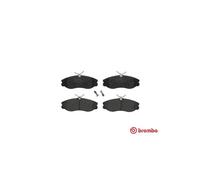 Jeu de 4 plaquettes de frein avant BREMBO P 24 039