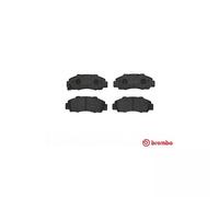 Jeu de 4 plaquettes de frein avant BREMBO P 28 026