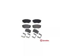 Jeu de 4 plaquettes de frein avant BREMBO P 30 055