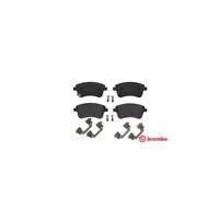 Jeu de 4 plaquettes de frein avant BREMBO P 30 064