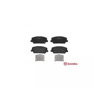 Jeu de 4 plaquettes de frein avant BREMBO P 30 065