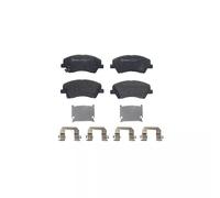 Jeu de 4 plaquettes de frein avant BREMBO P 30 098