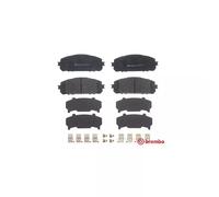 Jeu de 4 plaquettes de frein avant BREMBO P 37 021