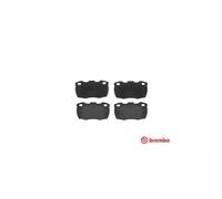 Jeu de 4 plaquettes de frein avant BREMBO P 44 015