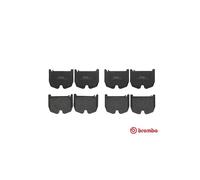 Jeu de 4 plaquettes de frein avant BREMBO P 50 062