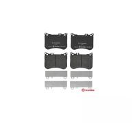 Jeu de 4 plaquettes de frein avant BREMBO P 50 114