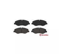 Jeu de 4 plaquettes de frein avant BREMBO P 50 129