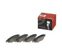 Jeu de 4 plaquettes de frein avant BREMBO P 61 081