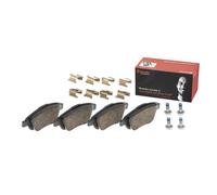 Jeu de 4 plaquettes de frein avant BREMBO P 61 103
