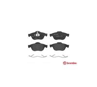 Jeu de 4 plaquettes de frein avant BREMBO P 68 032