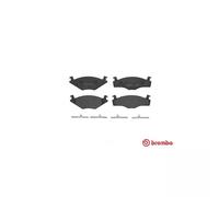 Jeu de 4 plaquettes de frein avant BREMBO P 85 005